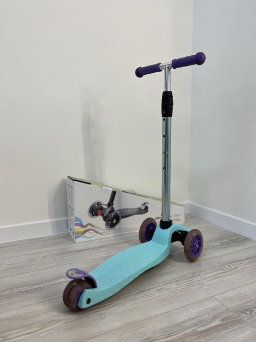 Трьохколісний самокат Go Travel maxi аква