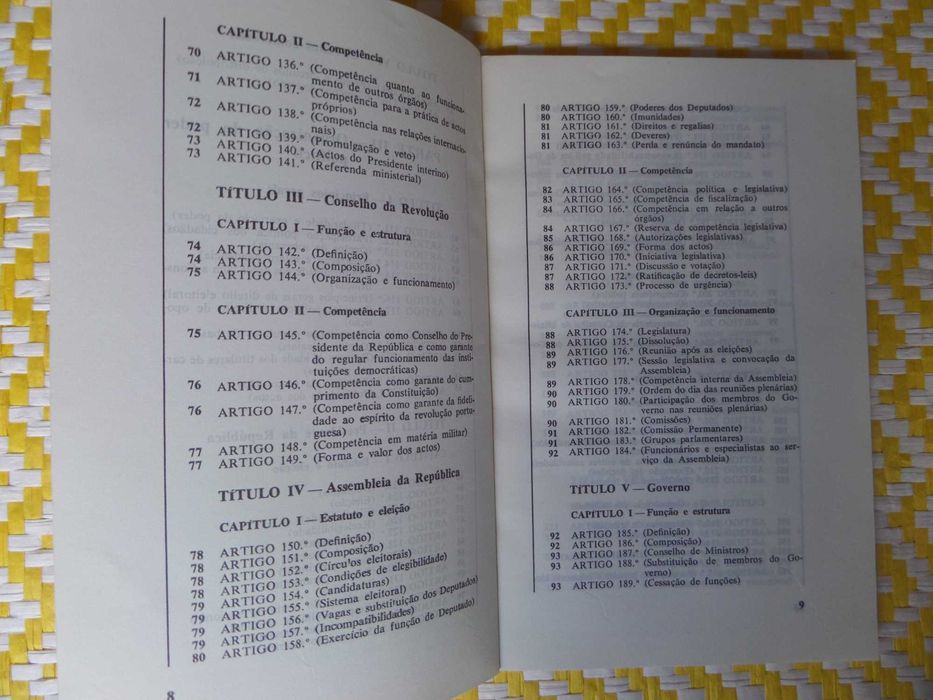 Constituição da República Portuguesa – 1976
INCM