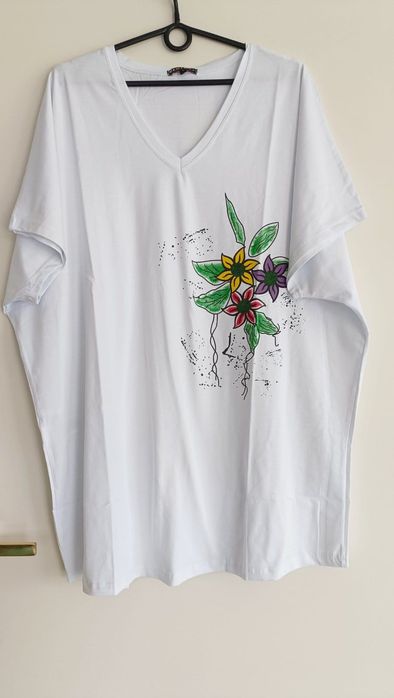 Bluzka plus size bawełna 50/52/54