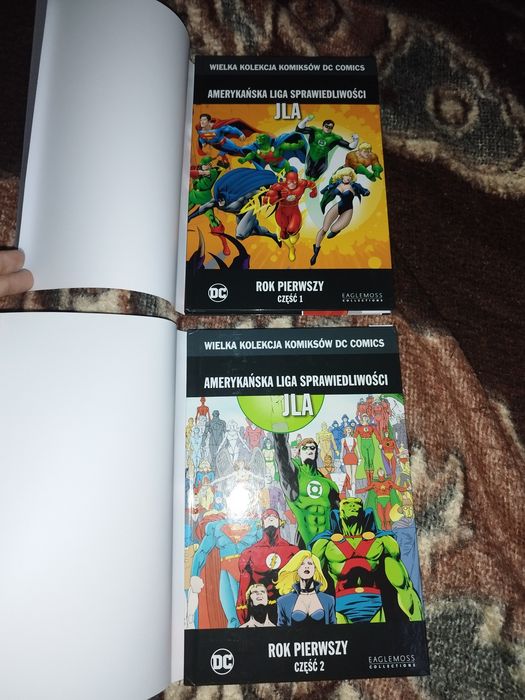 Wielka Kolekcja Komiksów DC WKKDC JLA Rok Pierwszy + obwoluty