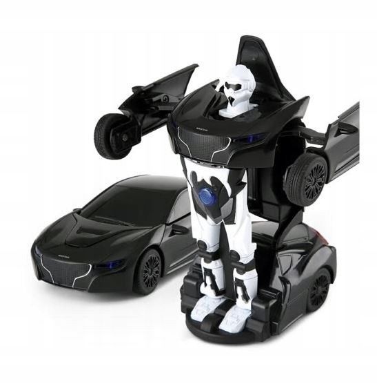 Mały Metalowy Transformer Rastar 1:32 Rtr Czarny Bmw Światła Dźwięki