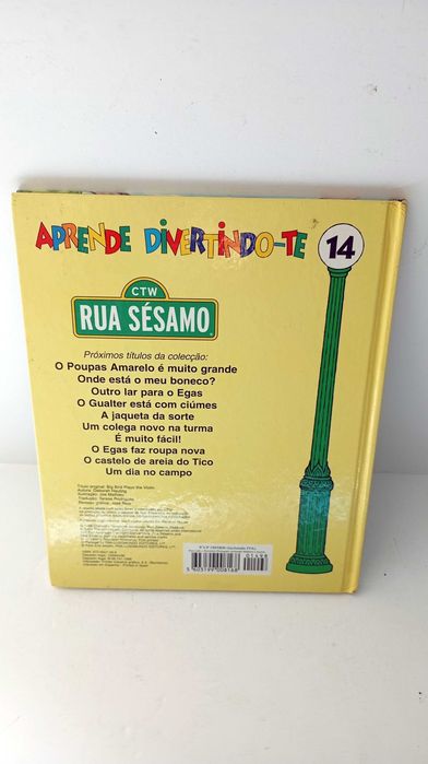 O Poupas Amarelo e o Violino- rua sésamo