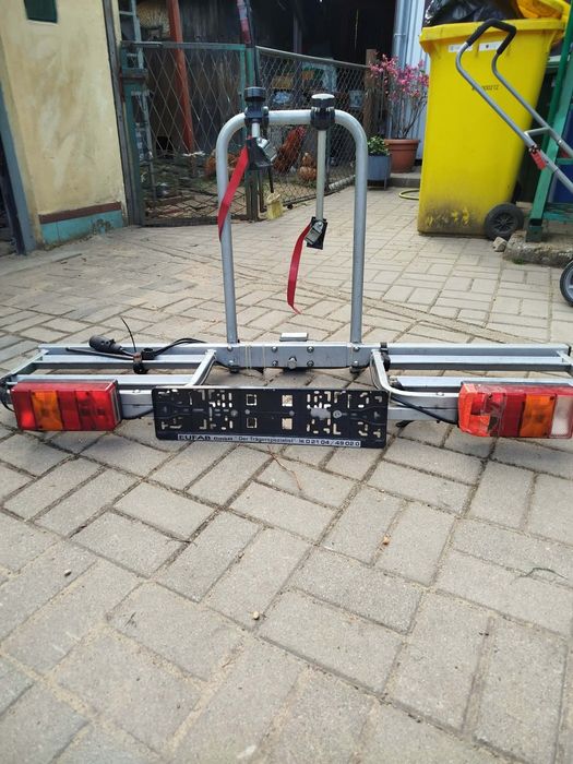 Bagażnik rowerowy na hak na dwa rowery eufab