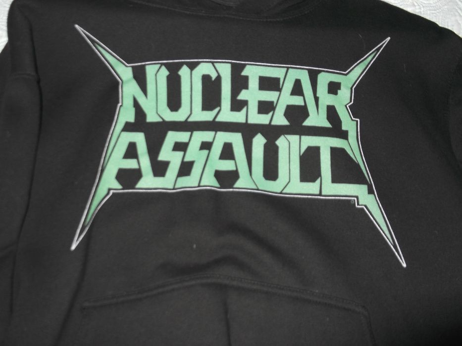 Vendo Hoodie oficial como novo dos Nuclear Assault