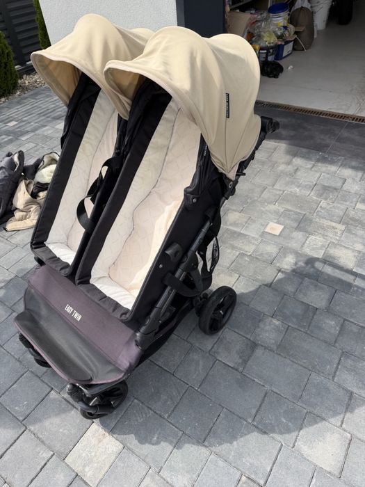 Коляска 2 в 1 для двійні Baby Monsters Easy Twin Light 3S