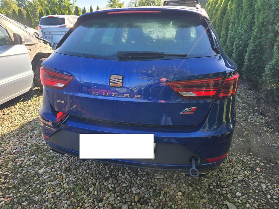 SEAT LEON  2018r Cupra 300 st 4-drive cjx cjxe cała na części silnik skrzynia LW5L 2.0 tsi