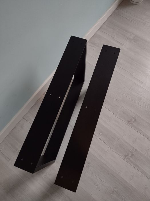 Nogi metalowe do stolika,Stołu Loft  60x43cm 2szt Taras Salon