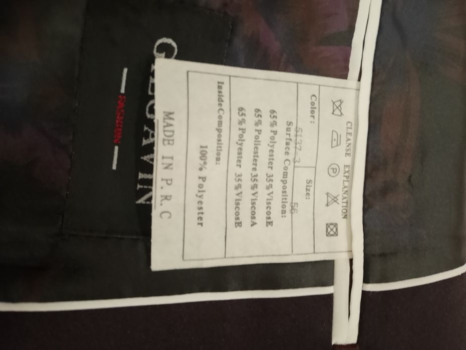 Fato para homen castanho