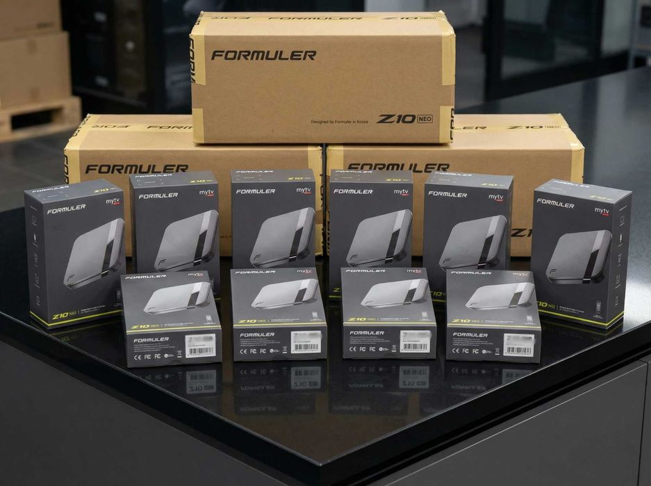 Formuler Boxes IPTV | Z10 Neo — Packs 3, 5, 10+ unidades