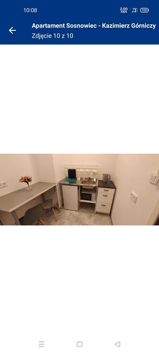 Apartament Studio wynajem Sosnowiec Kazimierz Górniczy
