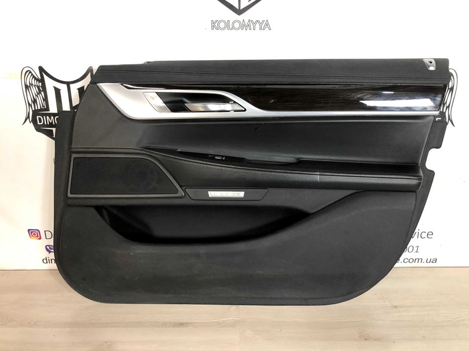 Обшивки дверей Права Передня Задня BMW 7 G11 G12  Інтерєр Карти