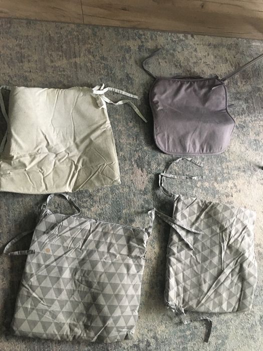 3 poduszki na krzesła balkonowe