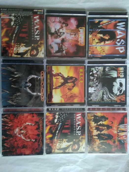 W.A.S.P./Motley Crue/Scorpions/сд.