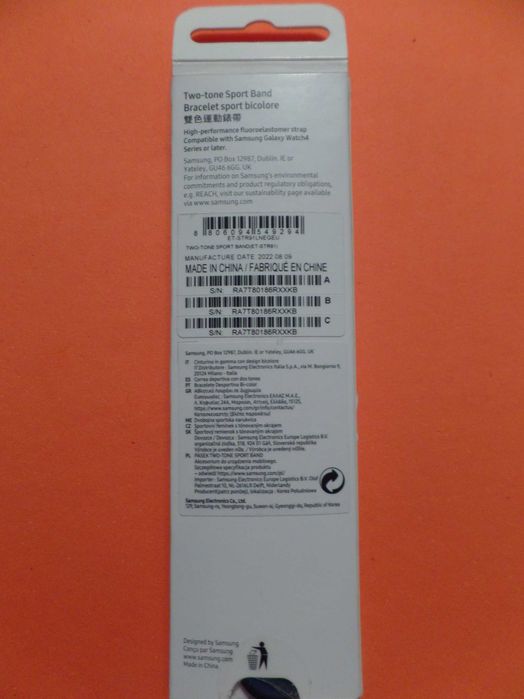Pulseira Samsung Galaxy Watch 20mm M/L – como nova (Original)