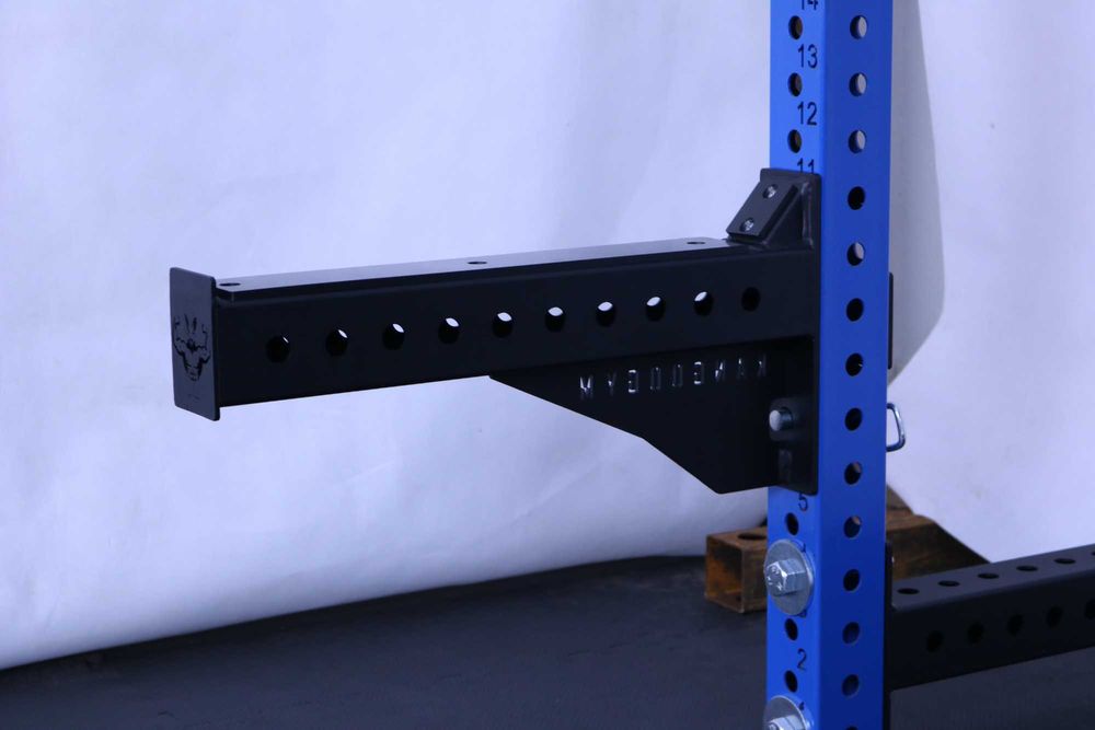 Wall rack 80x80x3 / stacja dip / landmine / belki asekuracyjne / haki