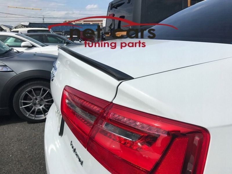Spoiler lotka klapy AUDI A6 C7 -18 SEDAN czarny mat