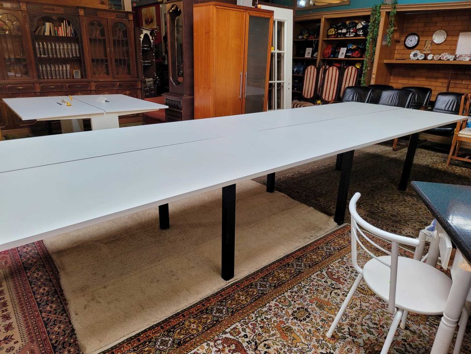 Linear Secretary Desk or Large Conference Table – Very Good Condition64584264338179124