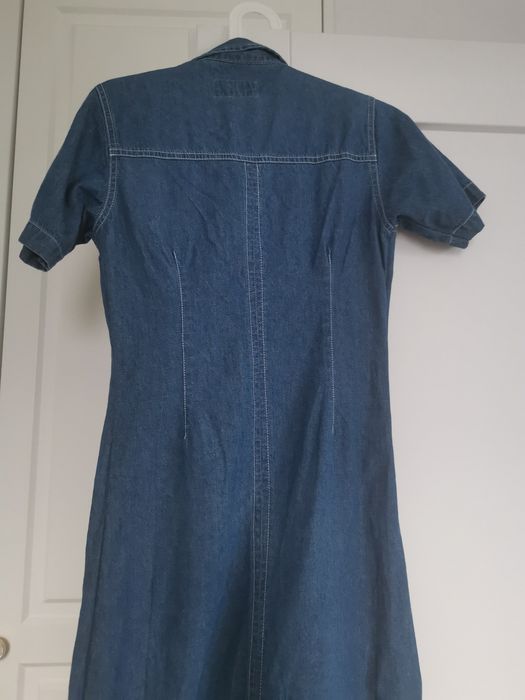 Jeansowa dżinsowa sukienka miss jeans szmizjerka rozm. 36 S