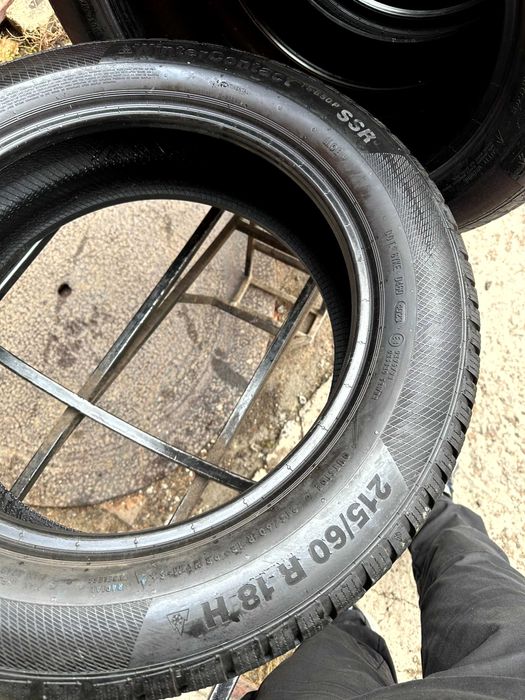 Шины БУ 215 60 R 18 Continental TS 850 Run Flat Комплект зима
