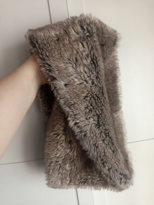 Komin damski  futerko sztuczne