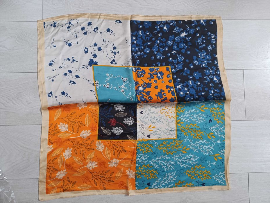 Piękna kolora apaszka chustka boho etniczna