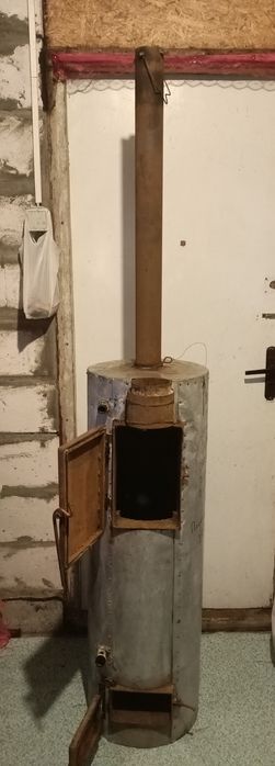 Котел, печь, буржуйка, длительного горения с водяной рубашкой