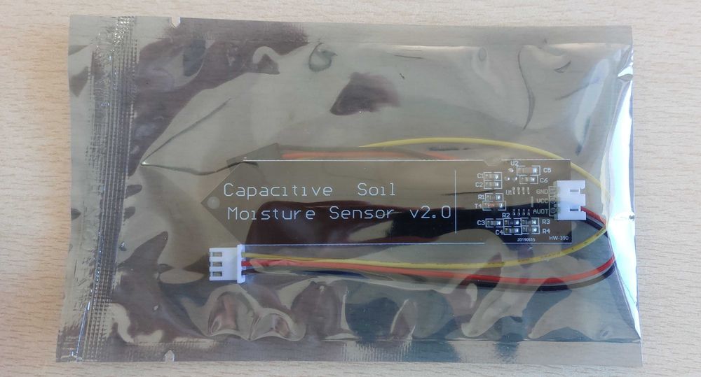 Sensor de humidade do solo terra capacitivo