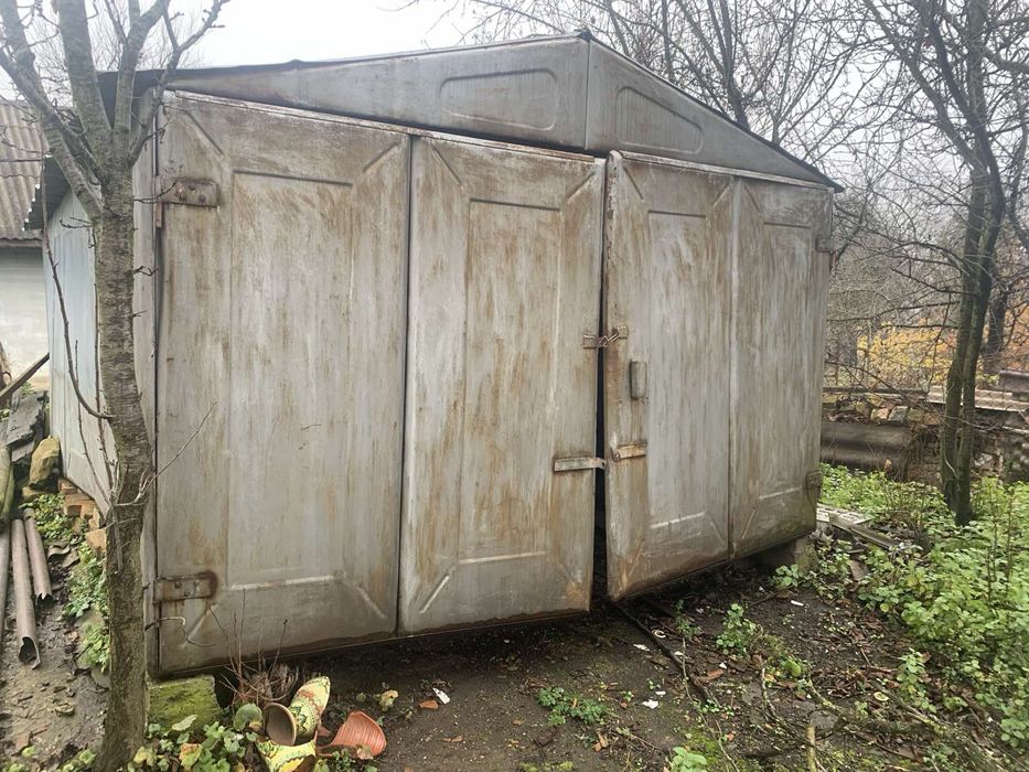 Гараж металевий б/у