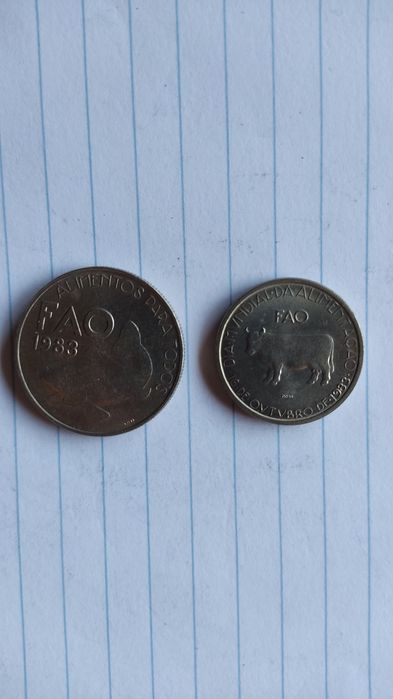 Moedas comemorativas