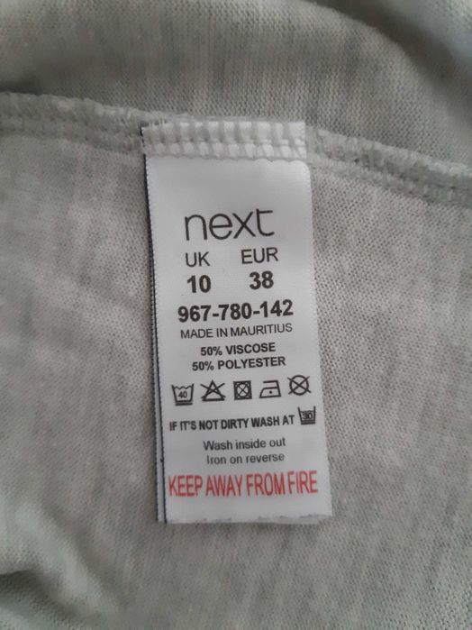 Bluzka wycięte ramiona S/M Next