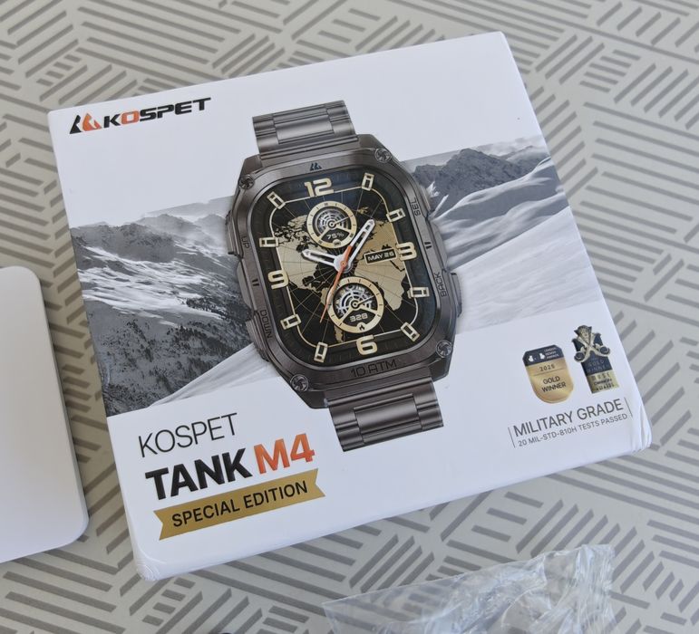 Smartwatch Kospet Tank M4 Special Edition (Novo)