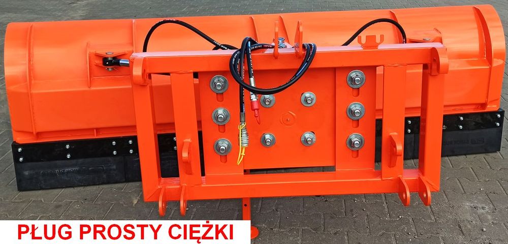 Pług od-śnieżny do śniegu TUR TUZ euroramka ładowacz czołowy widlak
