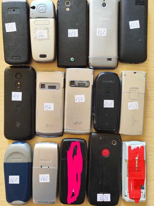 продам лот б/у телефонов Nokia, Huawei и др.