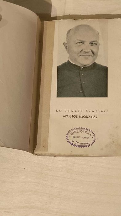 Ksiązka "Apostoł młodzierzy ks. Edward Szwejnic"