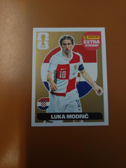 Cromo extra do modric gold wc26 (negociavel)