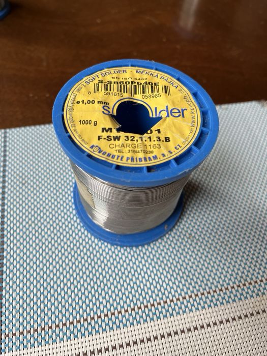 Припій для пайки у асортименті