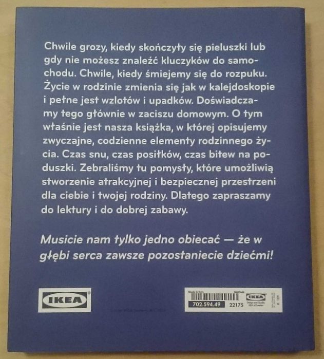 IKEA książka - Miejsce dla mnie! Domy dla dzieci