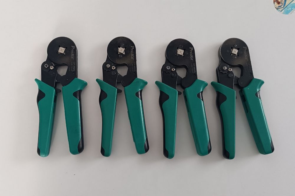 крімпер Pro'sKit CP-462G обтискач обприсування затискач проводів зажим