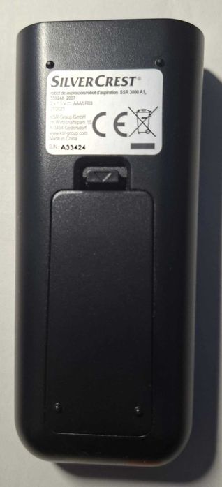 Aspirador Robot Silvercrest c/comando e estação de carregamento