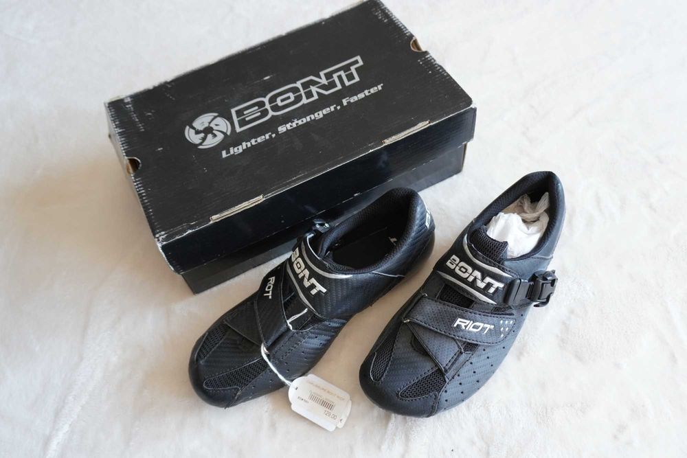 Buty szosowe Bont Riot Buckle Carbon termoformowalne / Roz. 42 -26cm / 563g