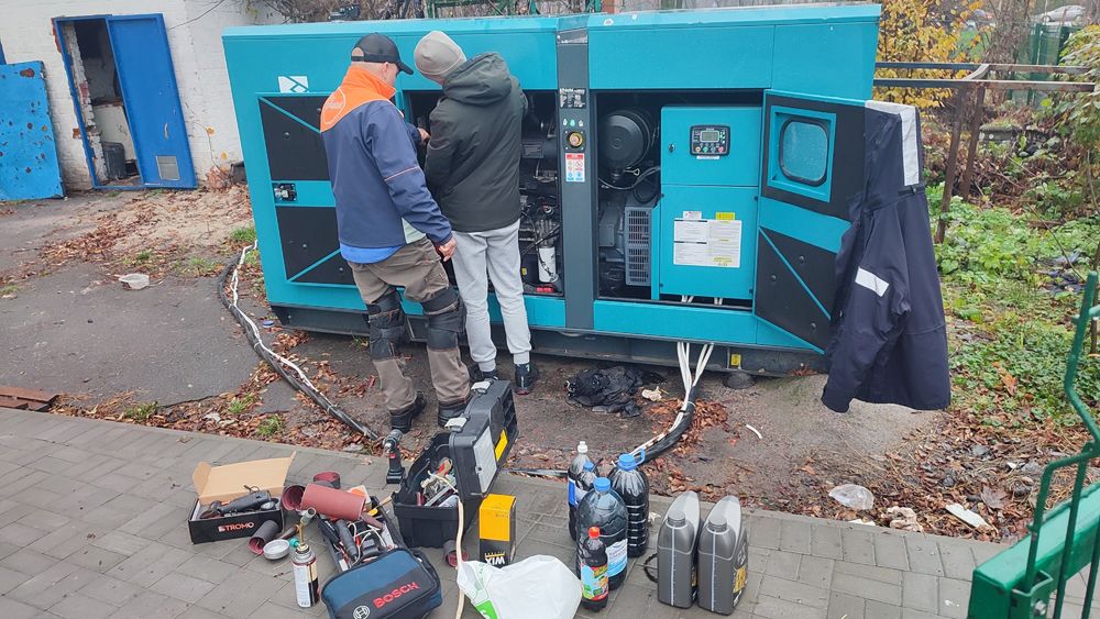 Підключення та ТО Сервіс промислових генераторів.