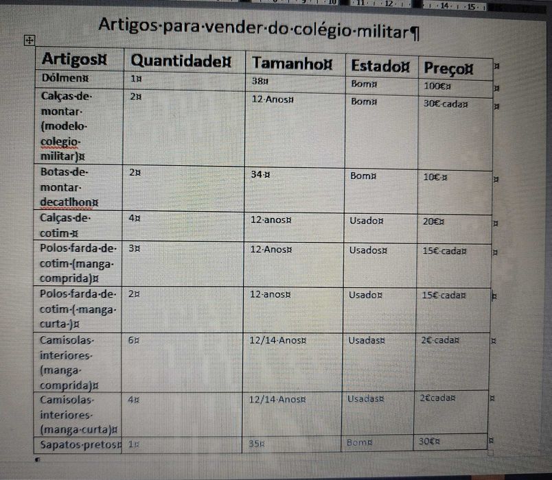 colégio militar artigos