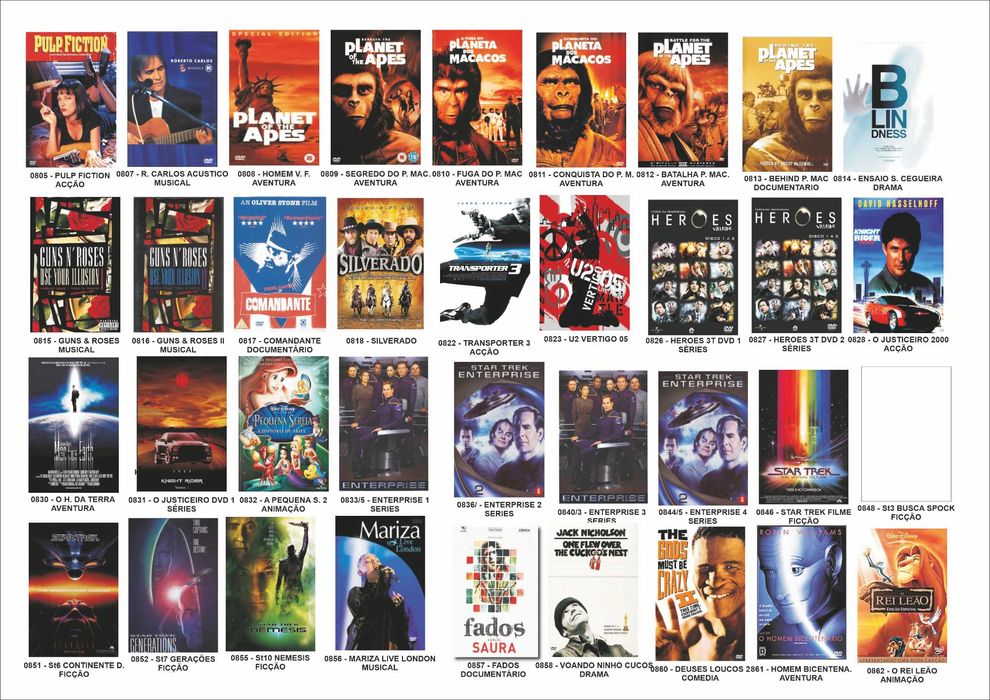 Vendo Coleção de DVD's (2ª parte)