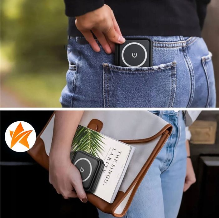 Indukcyjna Ładowarka Podróżna Składana 3w1