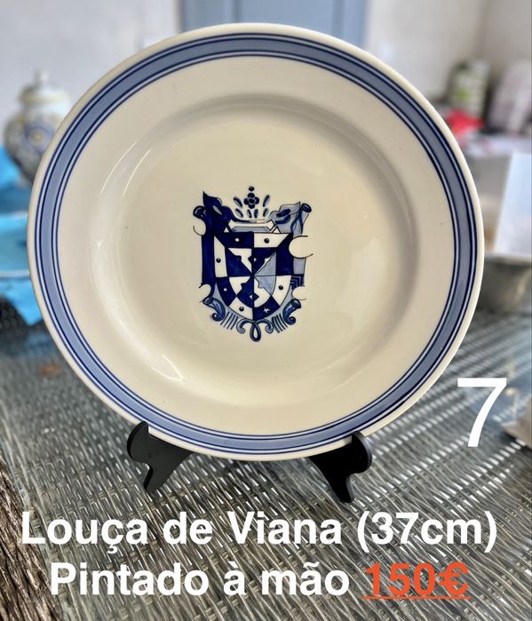 8 peças de Louça de Viana