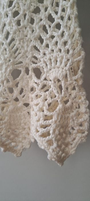 Top renda branco s