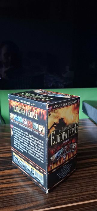 Europa w stanie wojny, Szeregowiec Ryan, 7 x Dvd, Dokument, Unikat !!!