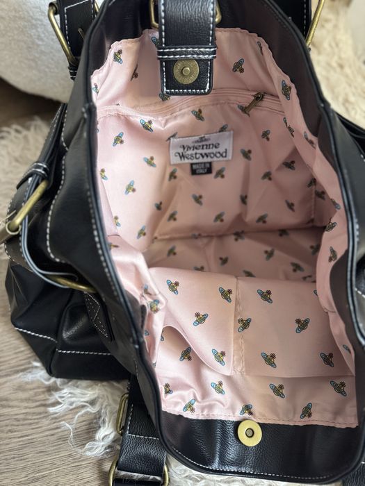 Жіноча шкіряна сумка Vivienne Westwood — zdjęcie 4