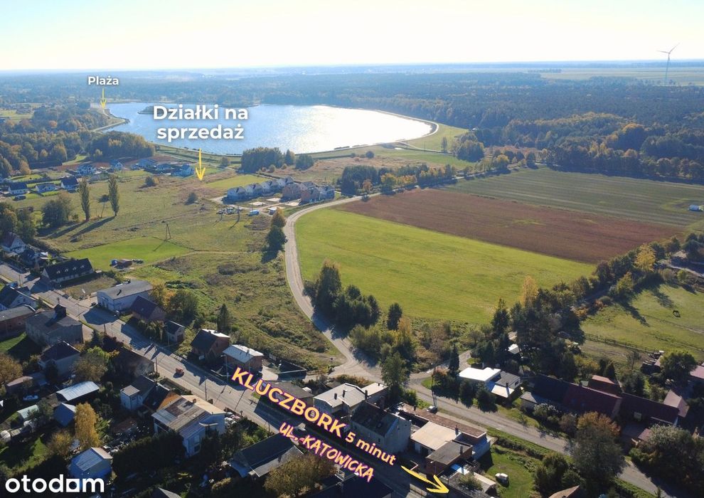 Działki budowlane przy Zalewie Kluczbork – prestiżowa lokalizacja!