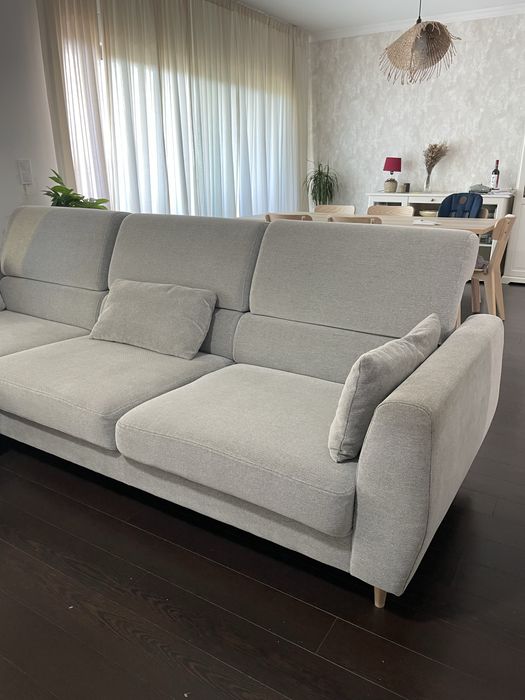 Sofá SLATORP cinza claro 3 lugares IKEA (Excelente Estado)